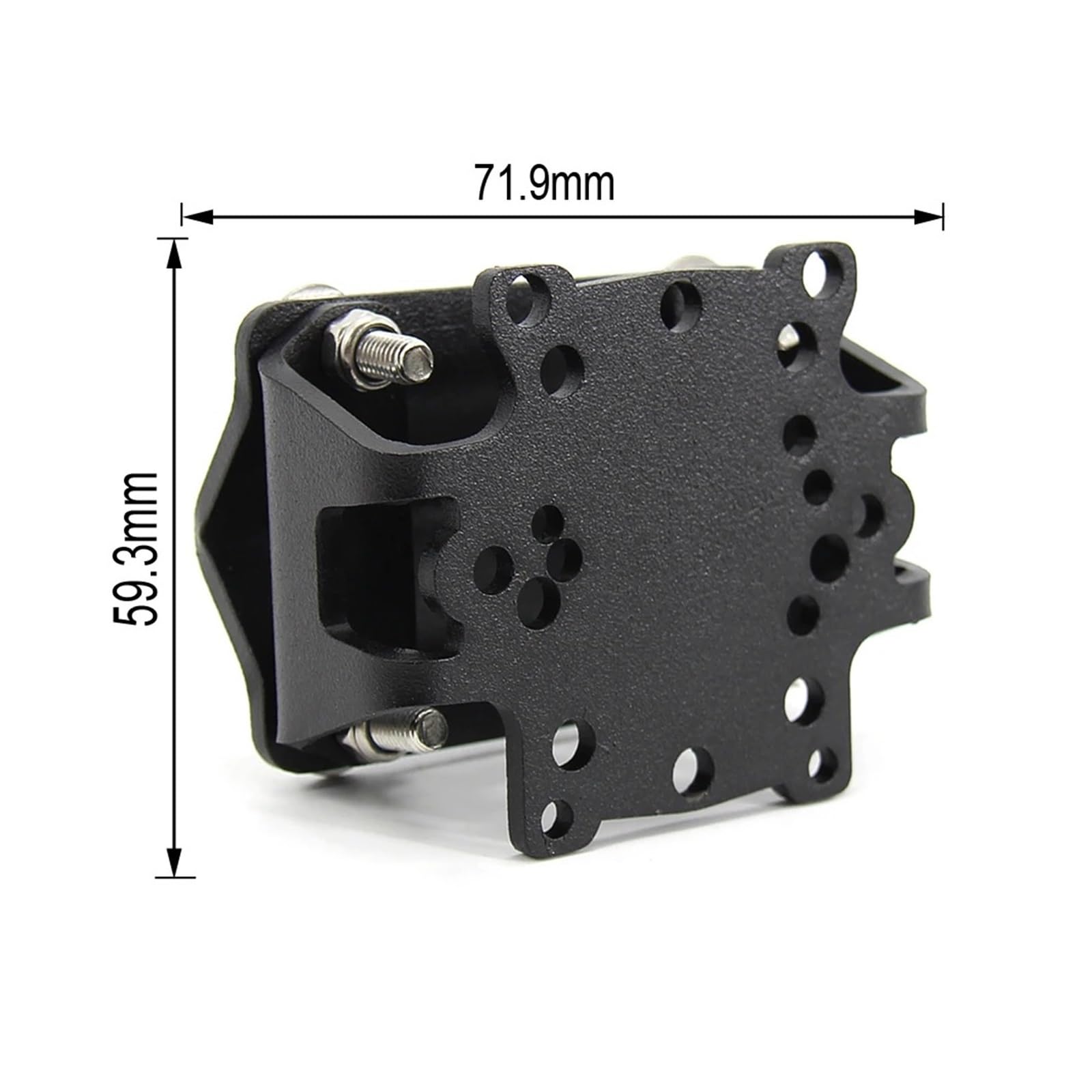 Supporto Per Telefono Moto Per CRF 1000L Per L'Africa Staffa GPS per moto | Per Twin 2018+ Supporto Anteriore Telefono Smartphone Supporto Piastra Di Navigazione GPS(B)