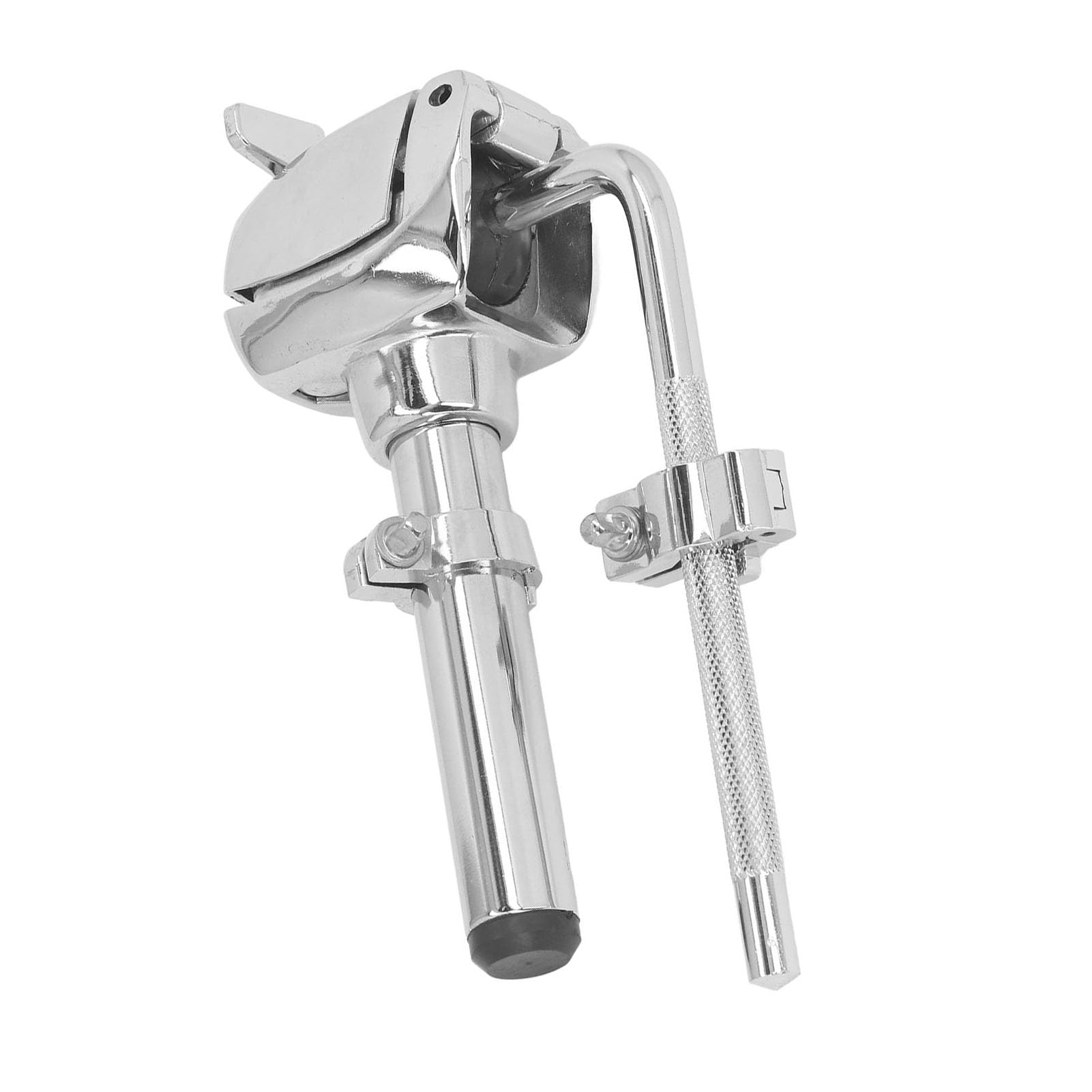 Tom Drum Holder Single Arm Metal Drum Stand Mount Support Rack pour les percussions Instruments de musique Drummers Pratiques Performance