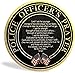 ASmileIndeep Police Officer Prayer Coin St. Michael Patron Saint Law Enforcement Military Challenge Coin
