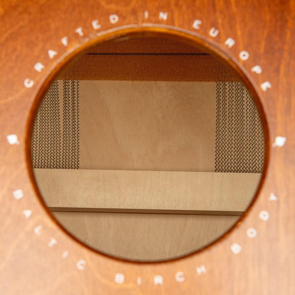 Meinl Cajon Box Drum with Internal Snares - MADE IN EUROPE - Baltic Birch Frontplate / Almond Birch Body, Snarecraft Series, 2-YEAR WARRANTY (SC100AB-B)
