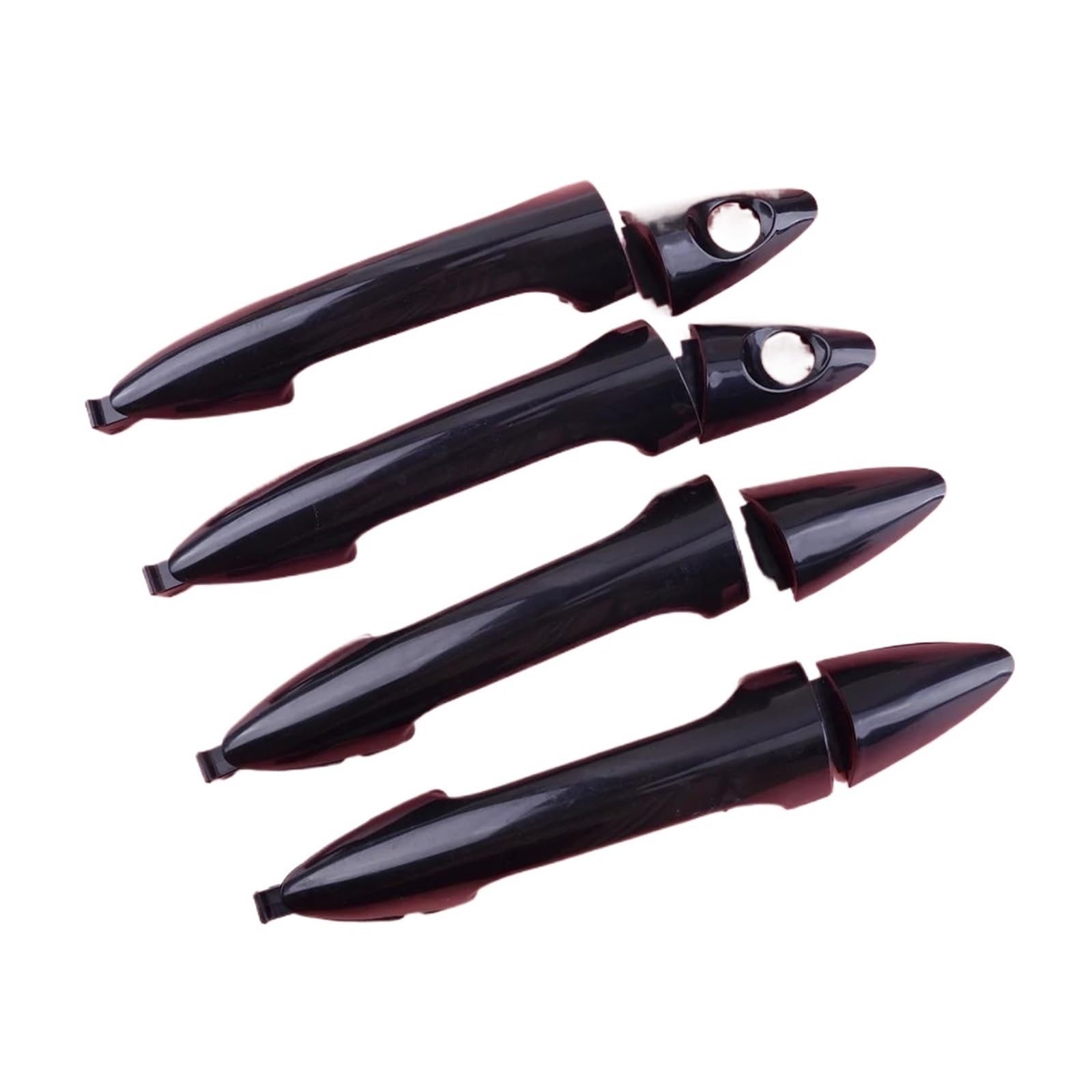 Lolhoikilm One Color Car Door Handle Covers For Hyundai For Accent 2012-2017 826511R050 826521R050 826611R050 826621R060 Car Exterior Front Rear Door Handle Cover Trim Set Trim Styling Accessories