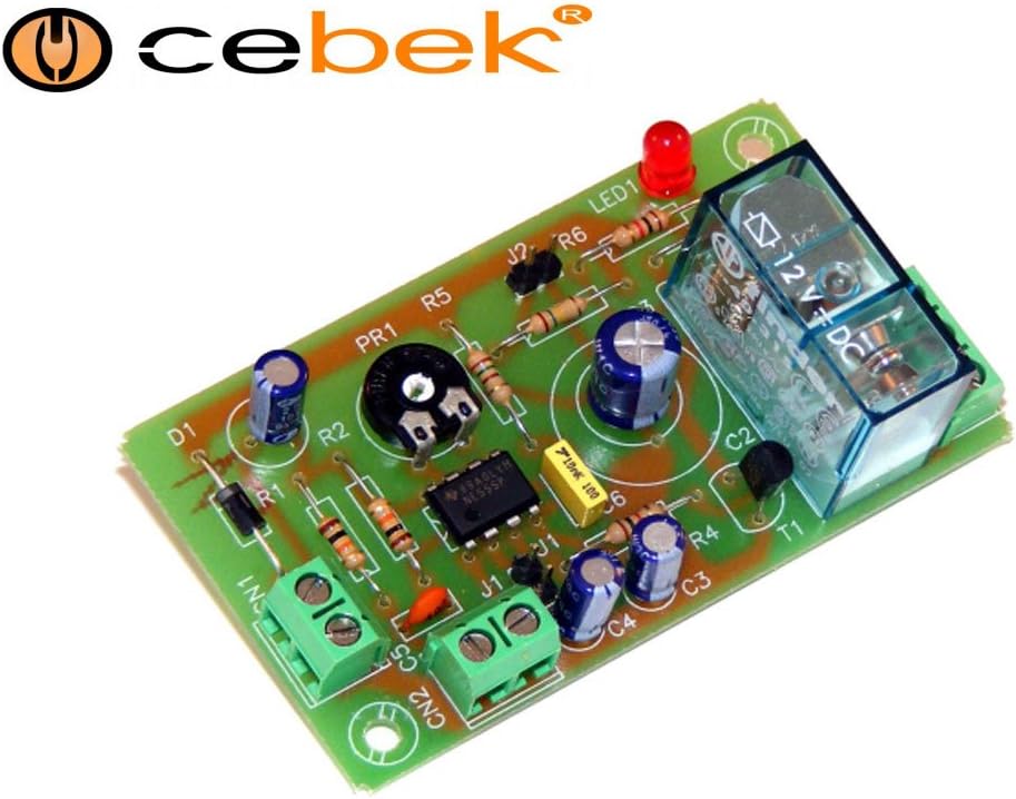 – Universal Timer with Output Relay – 12 V DC 2 A 45 Minutes I-2