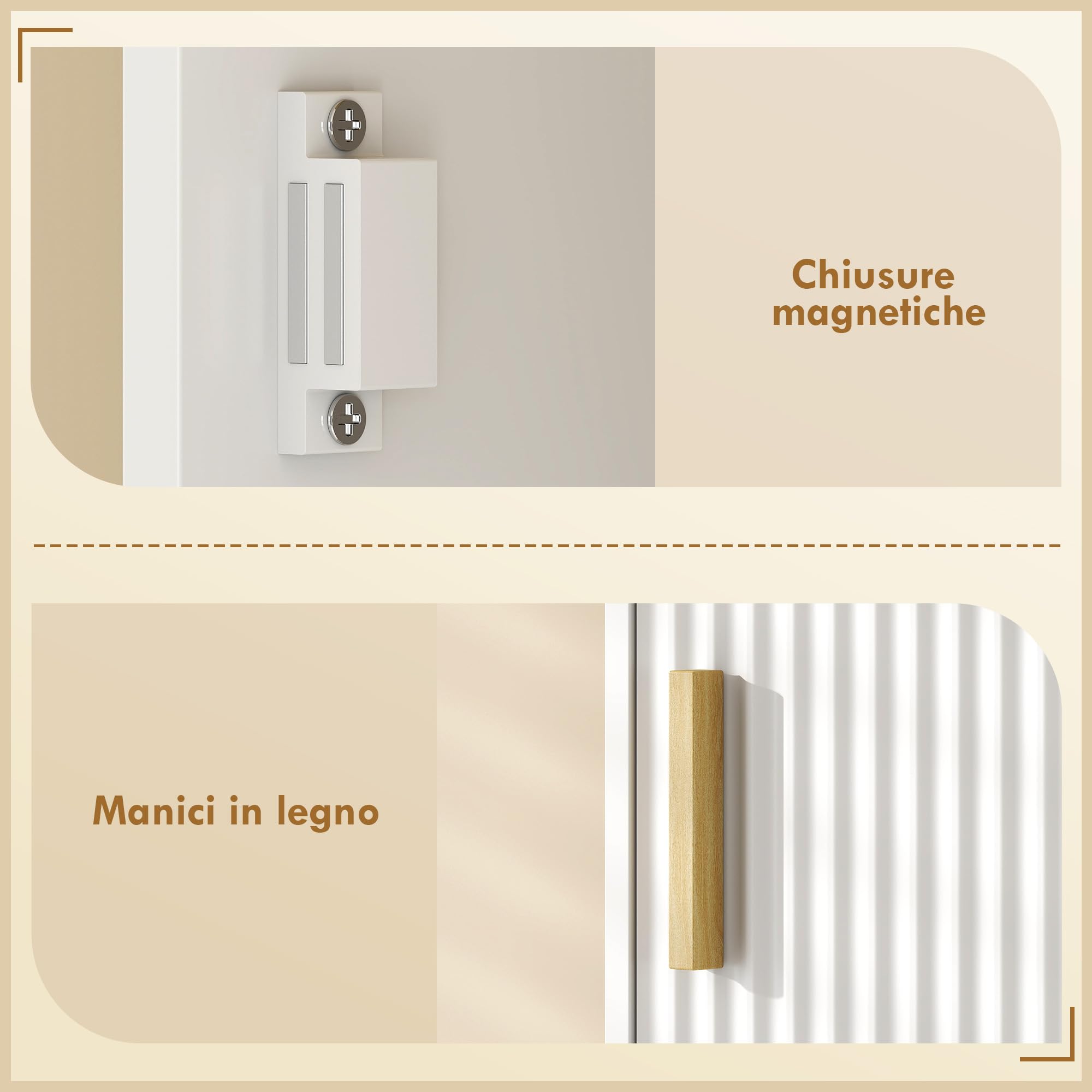 HOMCOM Armadietto Alto da Bagno 171.5 cm, Mobile da Bagno con Cassetto, Ripiani Regolabili e Vano Aperto, per Piccoli Spazi, Soggiorno, Ingresso, Bianco
