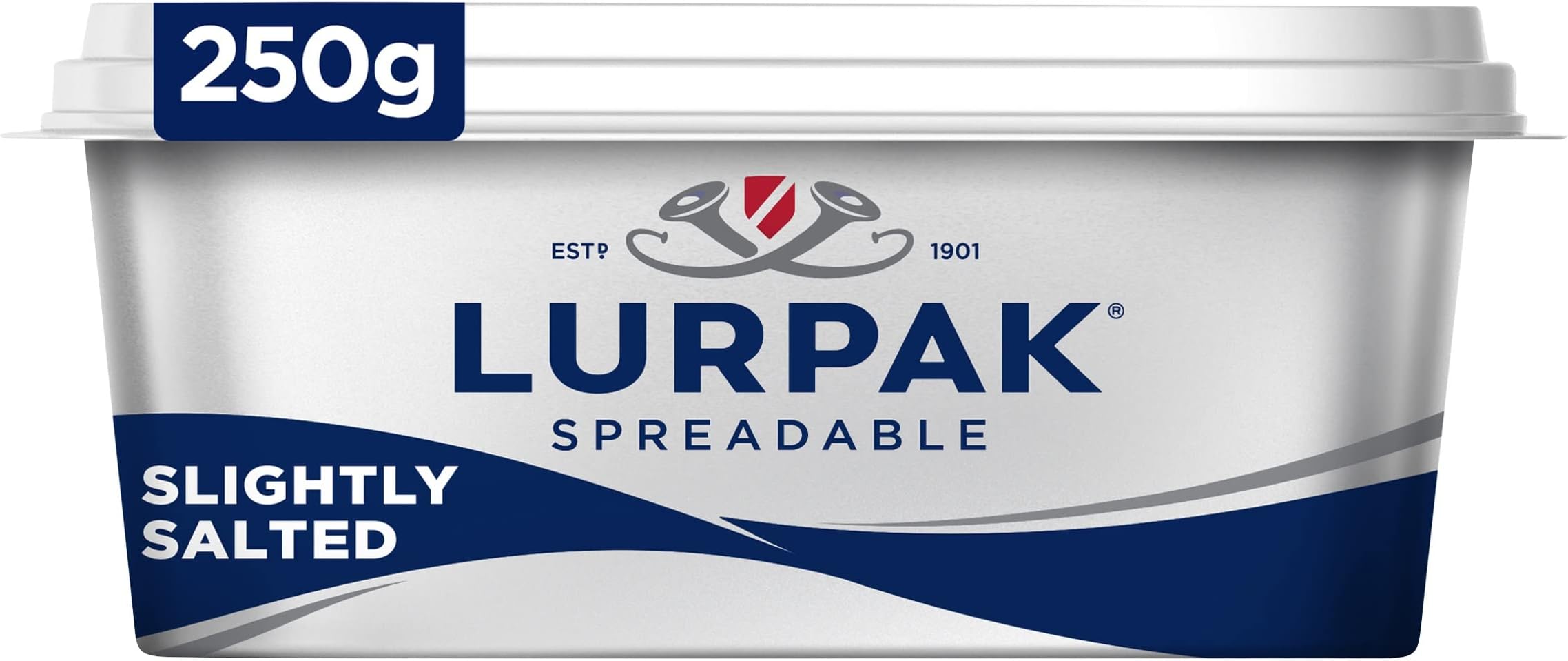 Lurpak Slightly Salted Spreadable Blend of Butter and Rapeseed Oil 250g