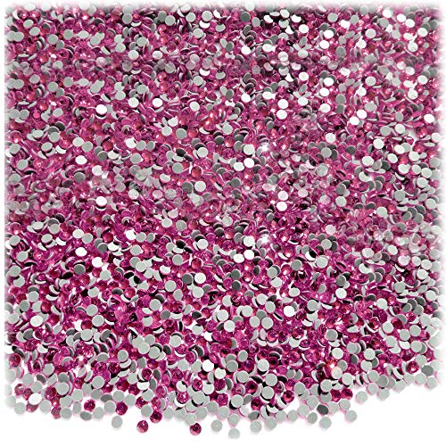 720pc Iron On Superior Quality Glass DMC HOTFIX Rhinestones Round 2mm (6ss) Tiny - Hotfix Rhinestones Hot Pink or Rose HPK 720pc Iron On Superior Quality Glass DMC HOTFIX Rhinestones Round 2mm (6ss) Tiny - Hotfix Rhinestones Hot Pink or Rose HPK
