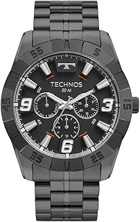 Relógio technos masculino racer premium grafite - 6p29alt/1p