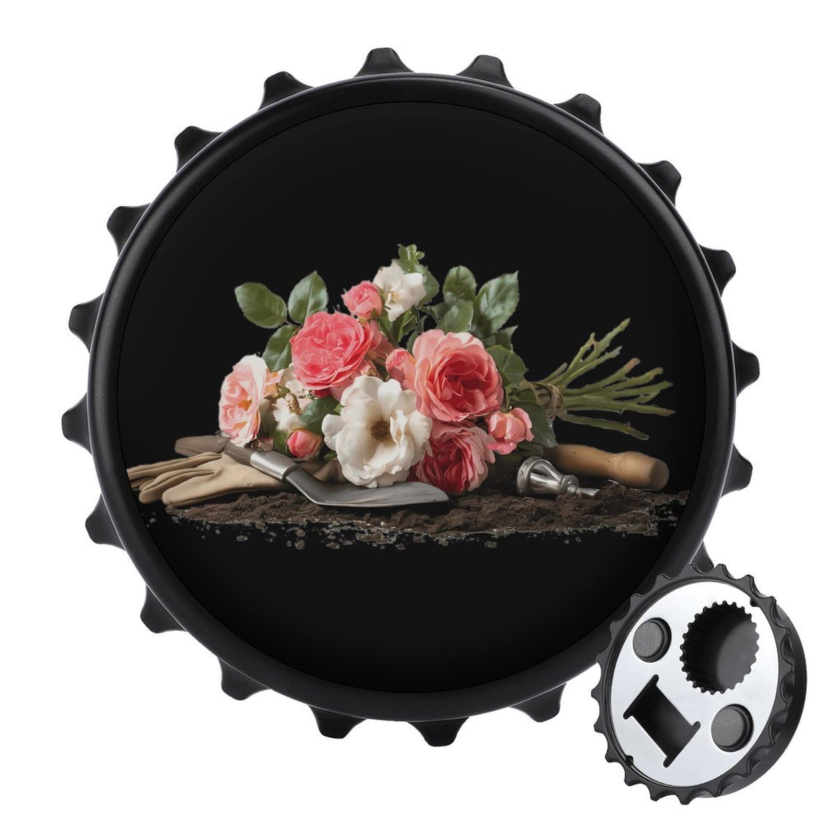 Horticulturist Magnetic Bottle Opener Refrigerator Magnet Fridge Magnets Kitchen Supplies