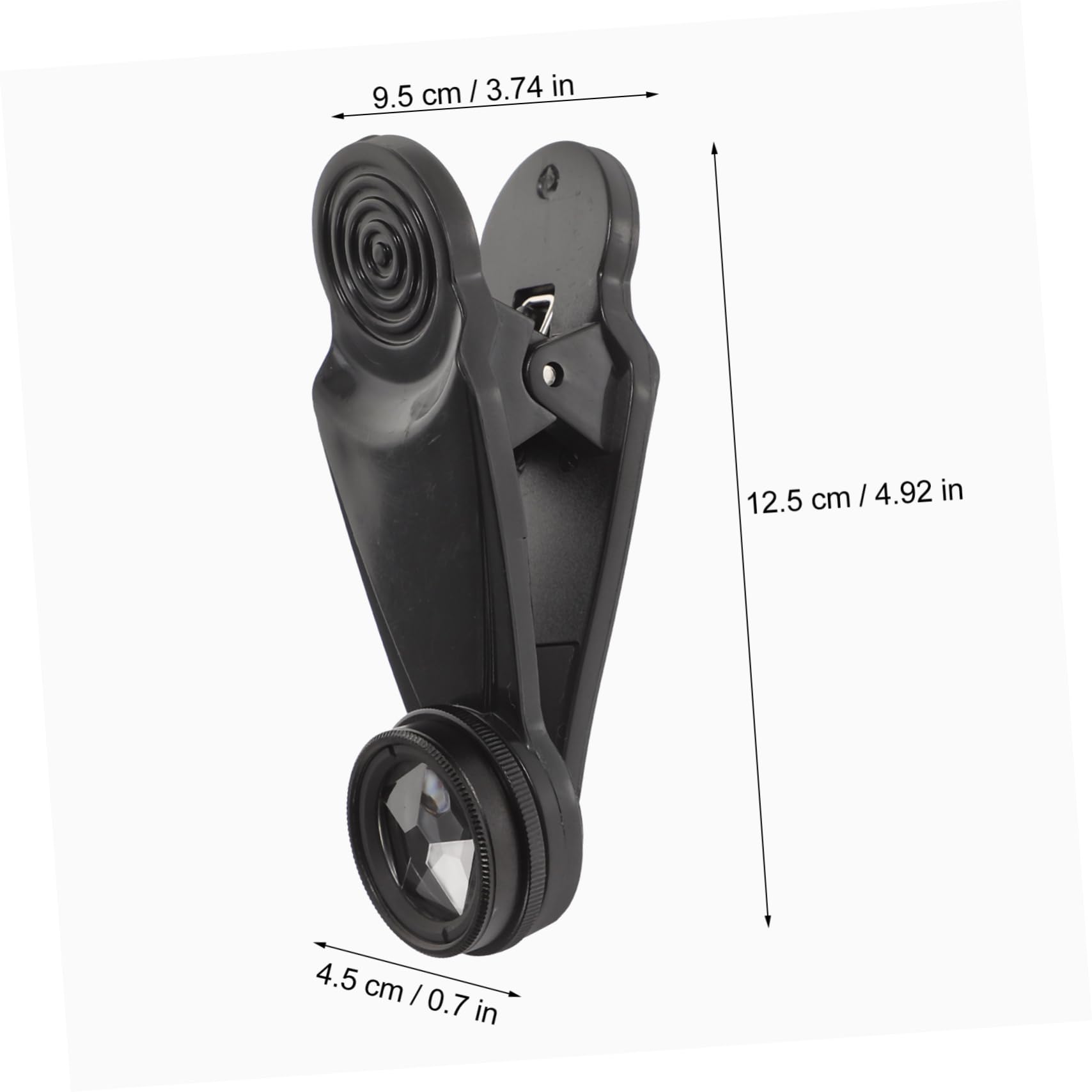 Handy Kameraobjektiv Satz und Einfache Installation mit Weitwinkel und Fischaugenobjektiv Aluminium Magnesium Legierung 10-in-1 Hochauflösende Optische Gläser zum Fotografieren