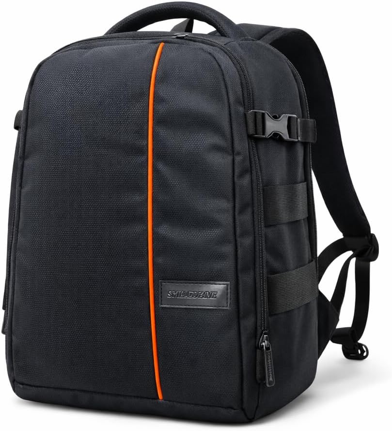 SMILEDRIVE® Waterproof DSLR Camera & Laptop Backpack – Multicolor Multiple Sizes Single & Combo Variants Lightweight, Stylish & Durable Gear Bag for Travel, Office, College & Hiking