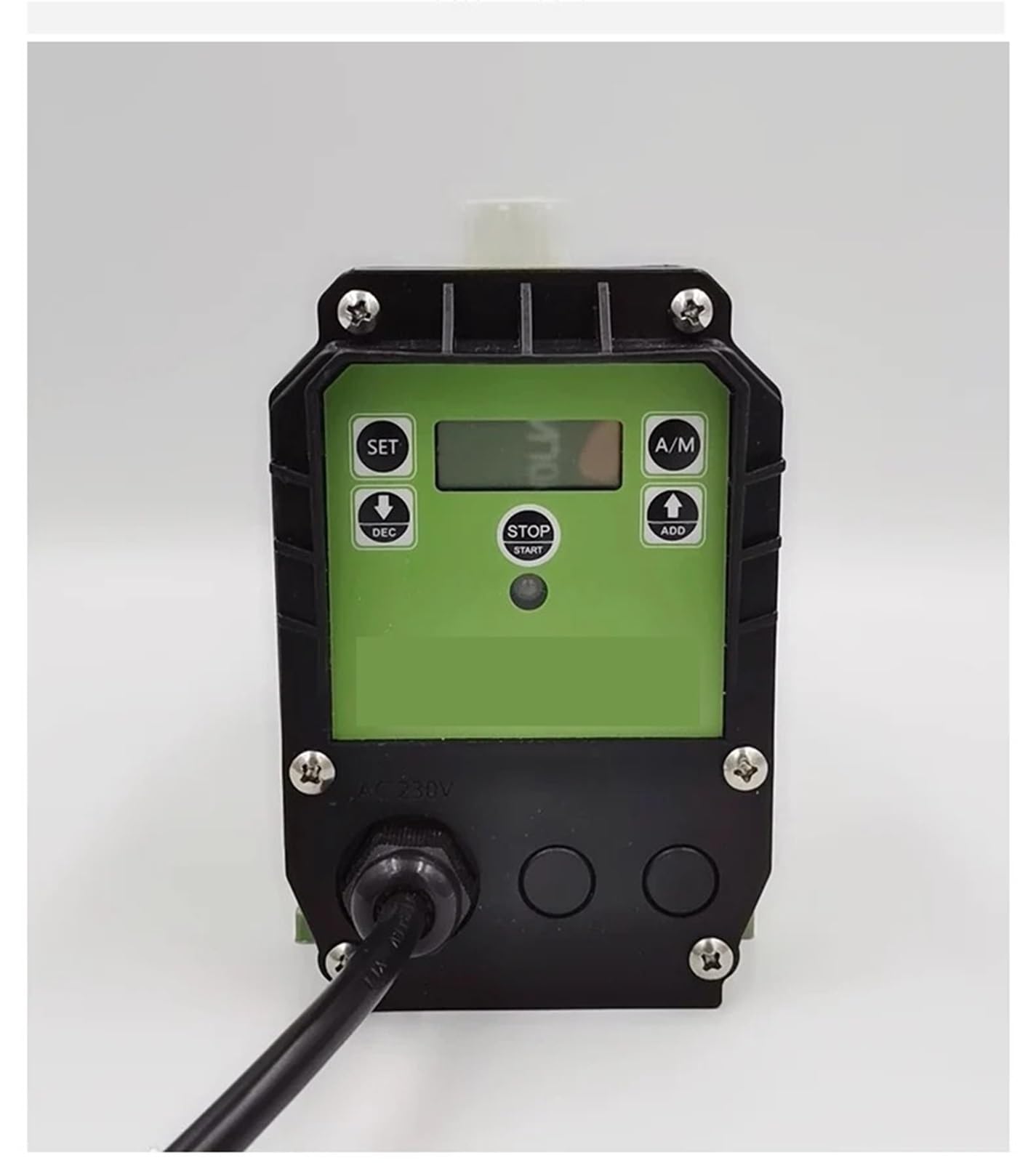 Pompa dozująca kwas, pompa z membraną elektromagnetyczną, mini do cieczy uzdatniających wodę, chemiczny, chlor Łatwa konserwacja(10.02L 3.2BAR)