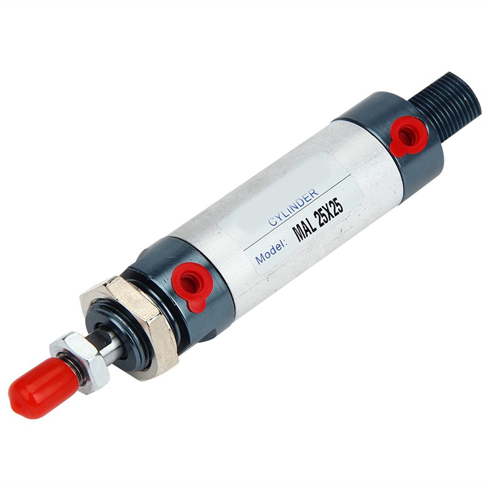 Cilindro de componentes neumáticos MAL mini de aluminio y carrera de 175mm