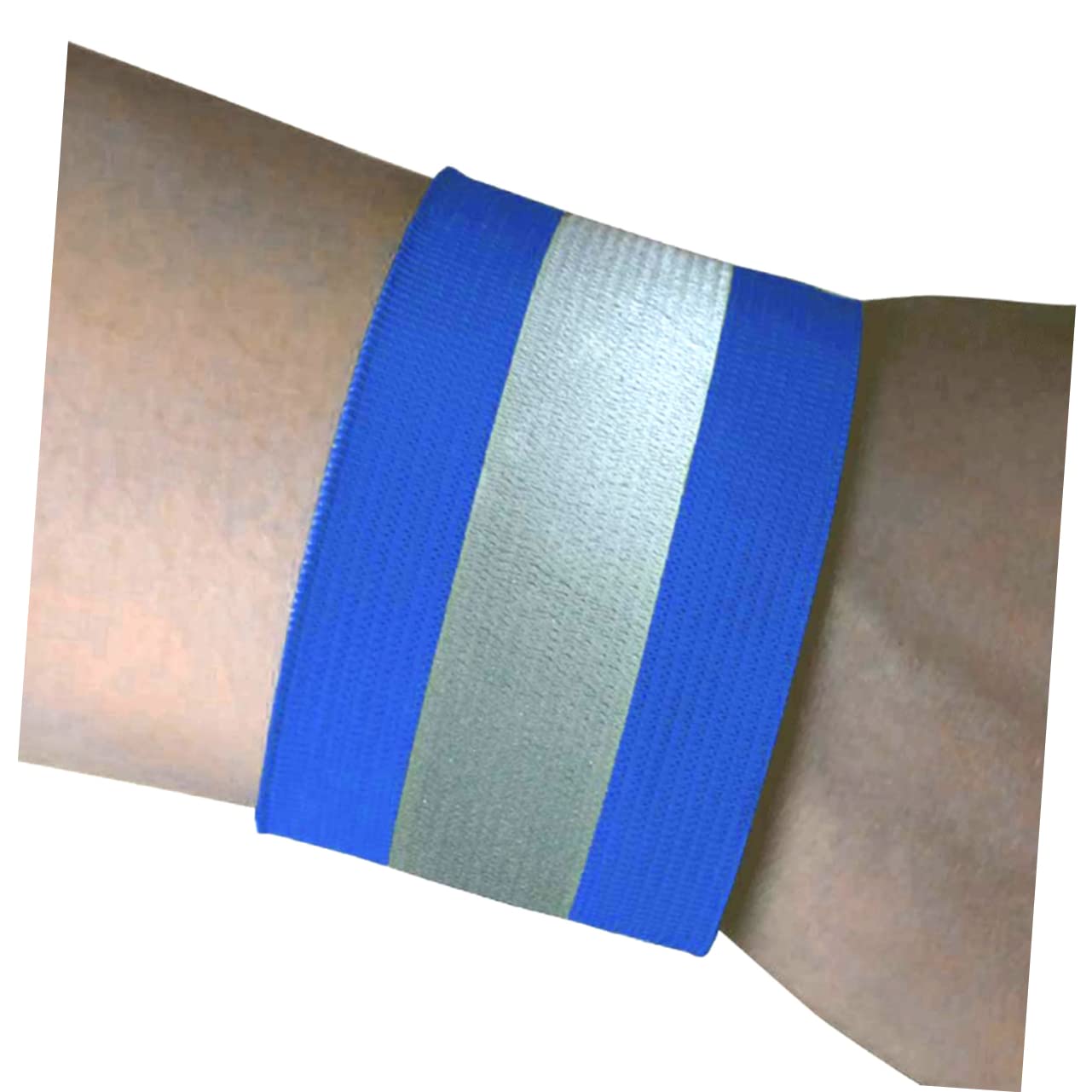 HANABASS 24pièces Brassards Réfléchissants Luminaires pour Sécurité pour Course Jogging Cyclisme Et Activités De Plein Air Bleu