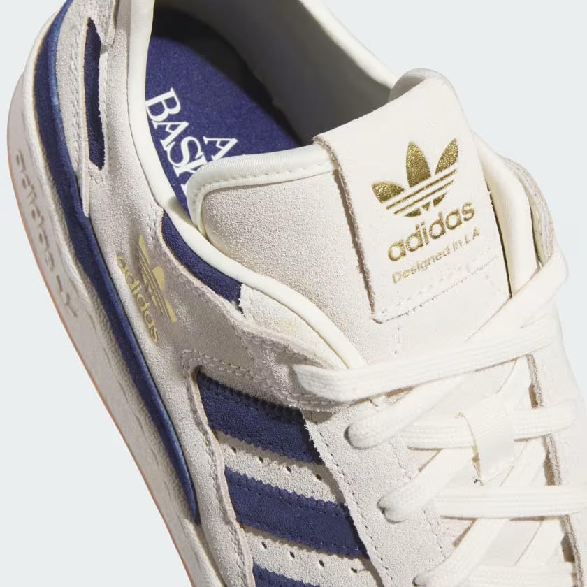 Image of adidas Originals Men's Forum Low Cl Basketball Shoes, Beige, 11