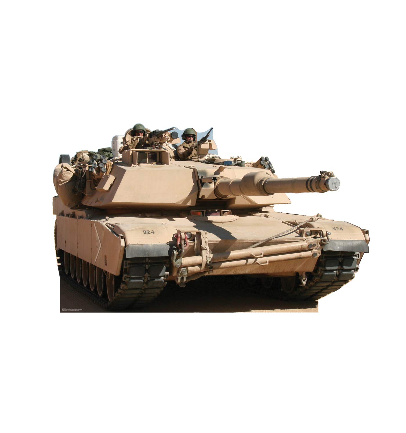 Cardboard People Army Tank Life Size Cardboard Cutout Standup
