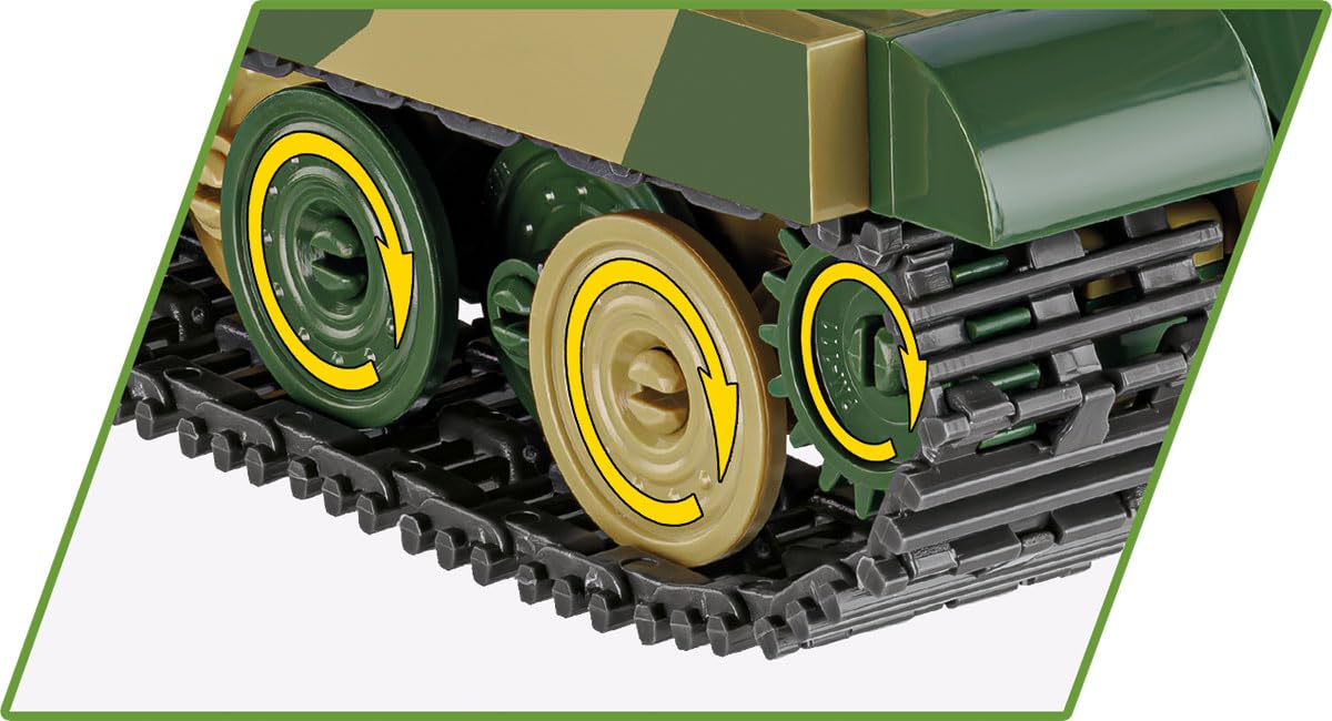 COBI Panzerjäger Tiger AUSF. B Jagdtiger, 22 cm, grün
