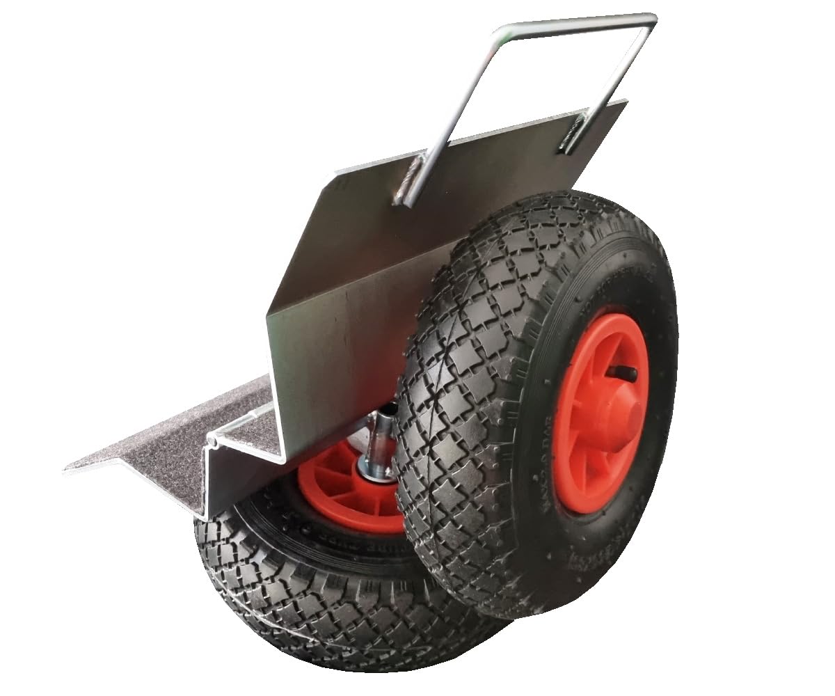 Plattenklemmwagen Plattenroller Plattenwagen Luftreifen mit Kunststofffelge Tragfähigkeit bis 300kg Klemmbreite 0-110mm Filzeinlage