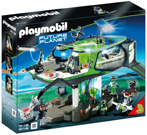 PLAYMOBIL Future Planet   E Rangers` Headquarters, Juguete Educativo, Multicolor, 60 x 12,5 x 50 cm, (626706)