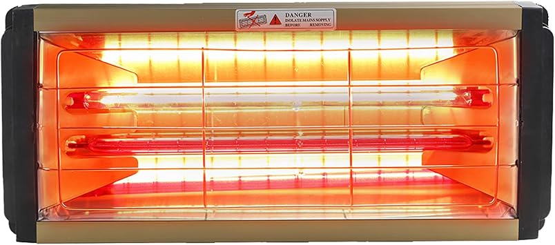 DATOUBOSS Baking Infrared Paint Curing Lamp 2000W Short Wave Infrared Heater Dryer Lamp for Car Bodywork Repair Paint Curing Systems 110VDT-KC-002