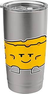 Block of Cheese dairy milk protein fat wedge Stainless Steel Insulated Tumbler