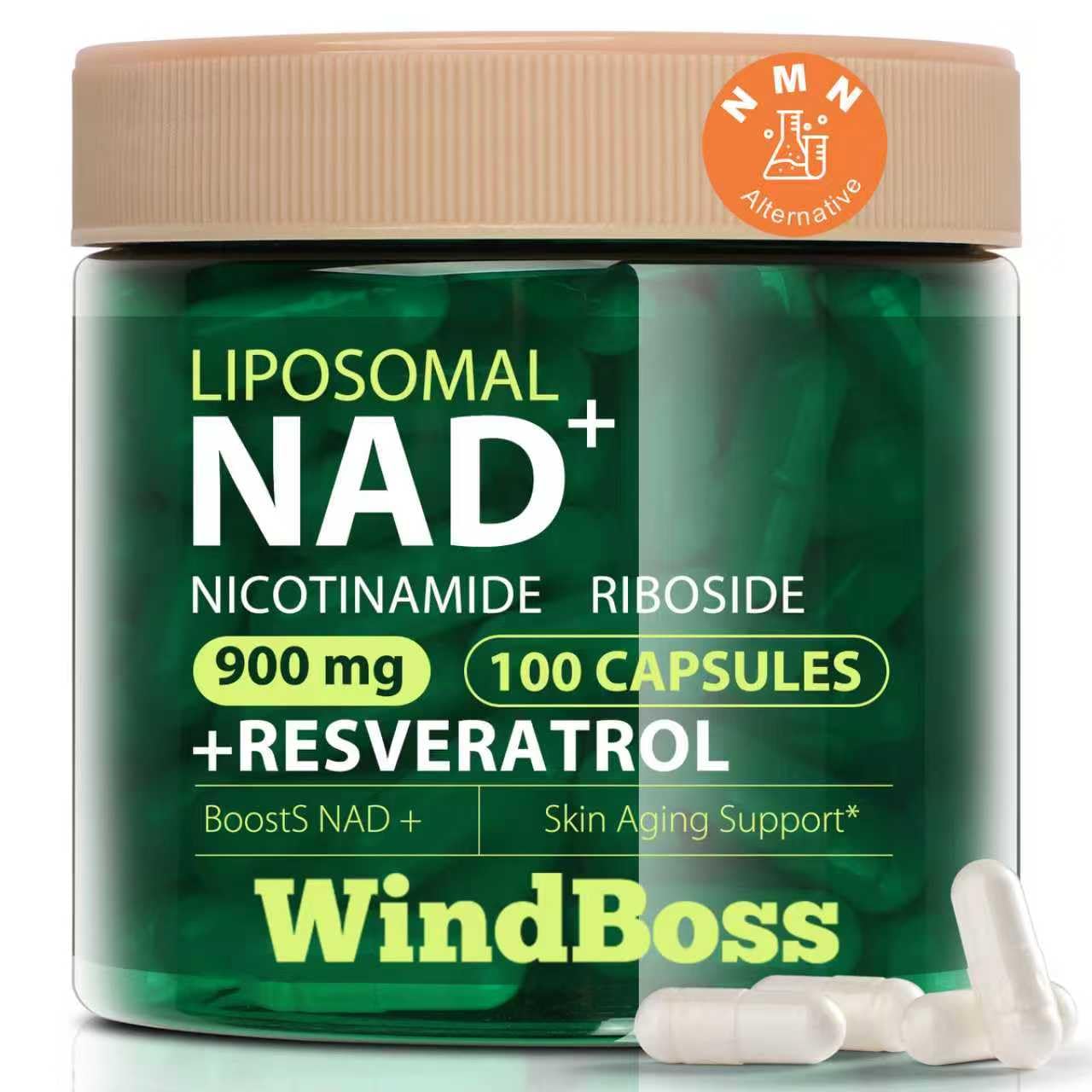 Amazon.com: Liposomal NAD+ Supplement with Nicotinamide Riboside