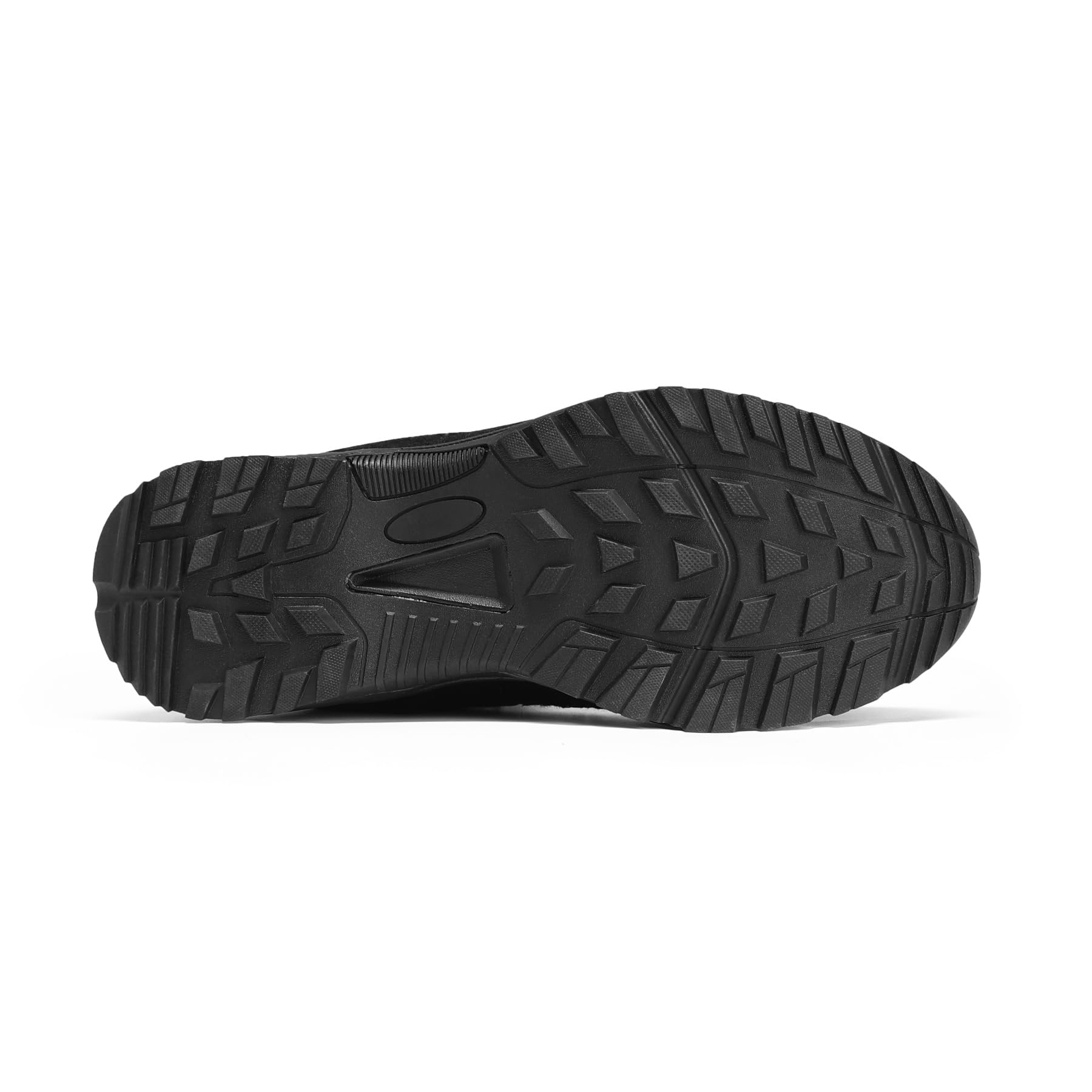 YOUTHUP chaussures montantes de randonnée homme chaudes respirantes | Doublure polaire tige protectrice semelle EVA adhérente amorti stable confort chaud pour travail balades et sentiers