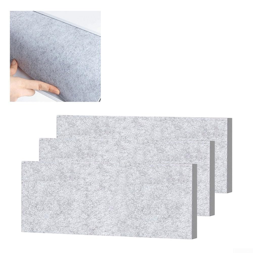 Lot de 3 plaques d'isolation en mousse réglables pour climatiseurs, kit d'étanchéité de 41,5 cm pour climatiseurs, panneau insonorisé résistant à la chaleur jusqu'à 127 cm
