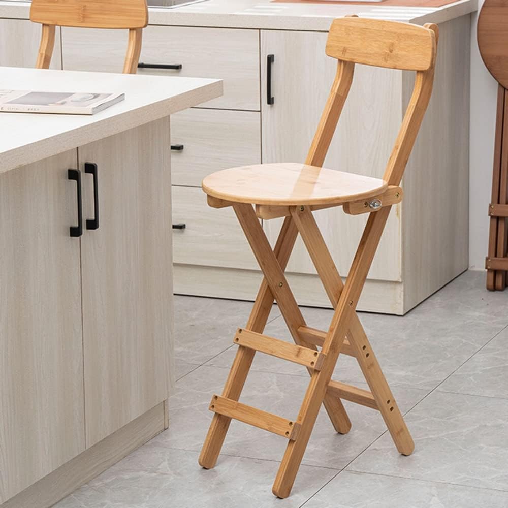 XUAN 24" Folding Bar Stools Counter Height Stools Kitchen