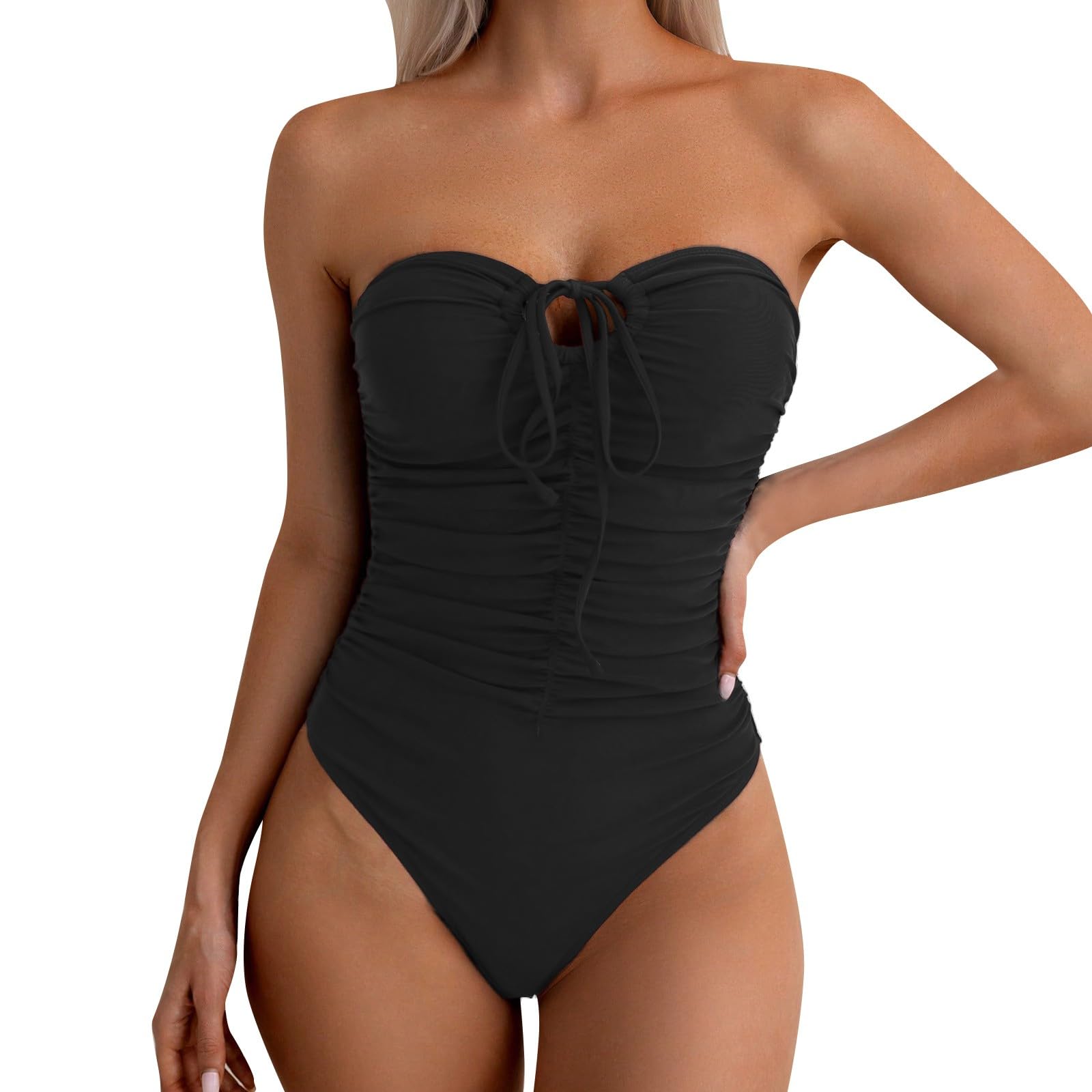Bañador Mujer Talla Grande Natación Bañador Reductores Piscina Una Pieza Espalda Abierta Trajes De Baño Reductor Barriga Secado Rápido Push Up Traje De Baño Vientre Plano Con Relleno Beachwear Baratos