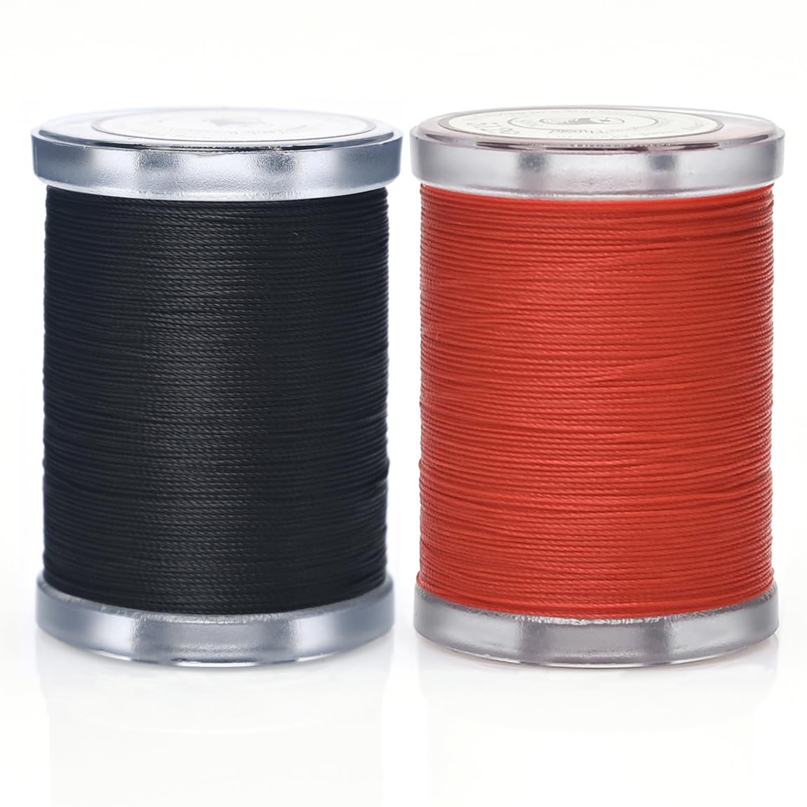 Selric 300Yards Extra Strong Bonded Nylon Thread - Black and Red