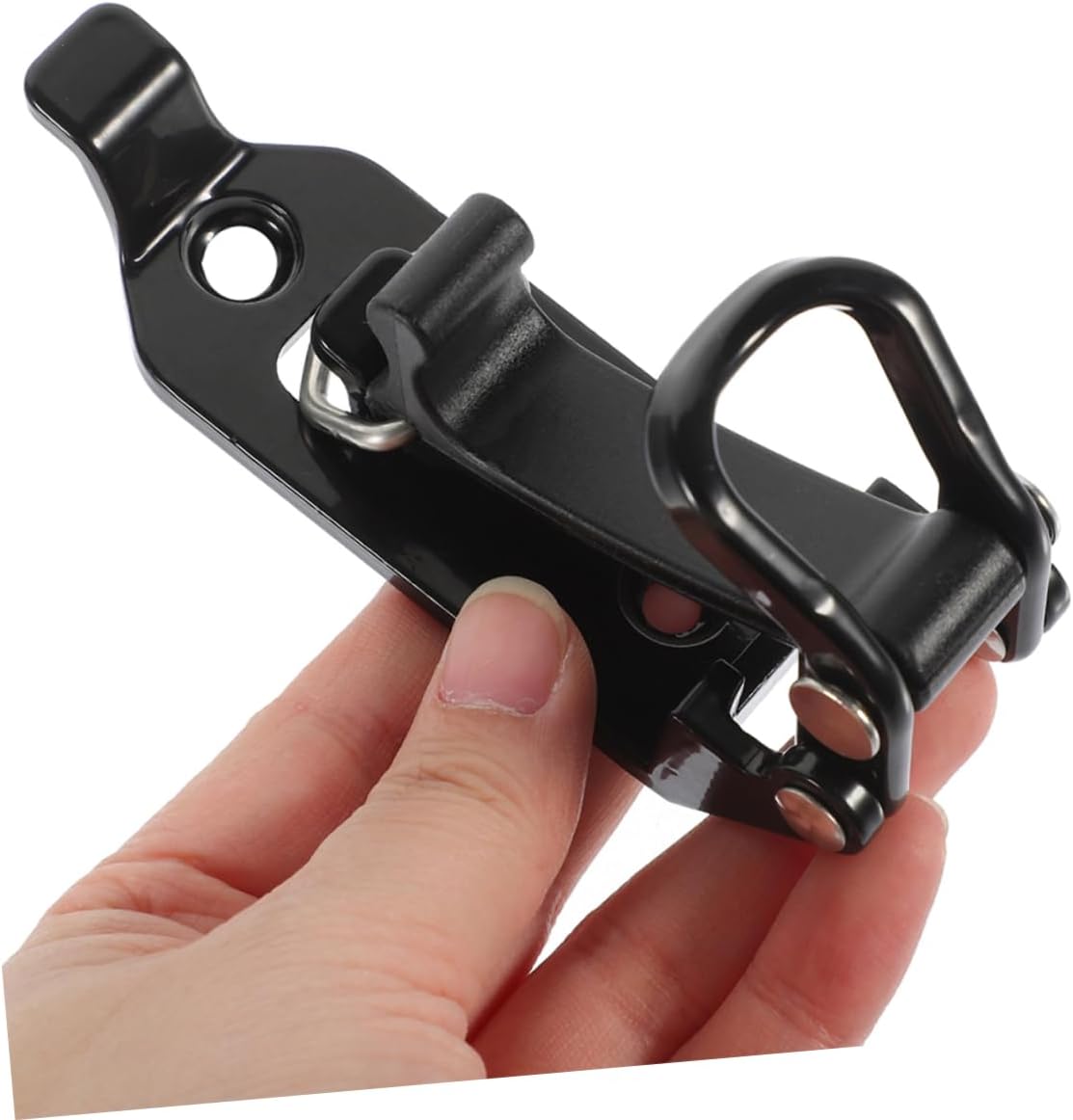 2pairs Heavy-Duty Shovel Holder Mount Brackets for Truck Roof Folding Tool Storage Clamp for Vehicle Accessories Metal Design for Secure Installation