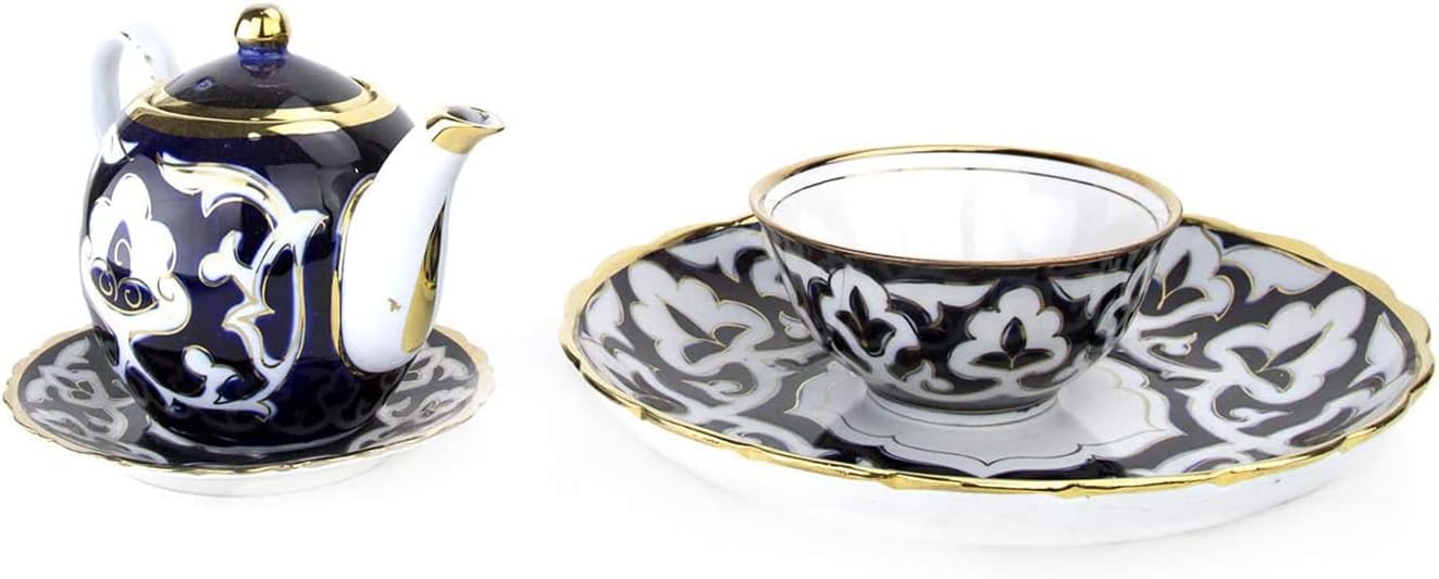 Uzbek tea set Pakhta Paxta.