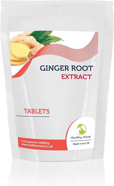 Healthy Mood Ginger Extract 1000mg Tablets