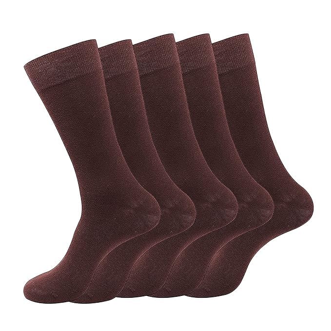Image of SANDHA socks for men full length Men's Cotton Heel & Toe for Durability. Ideal for Regular, Business & Office Use - Pack of 3, Free Size