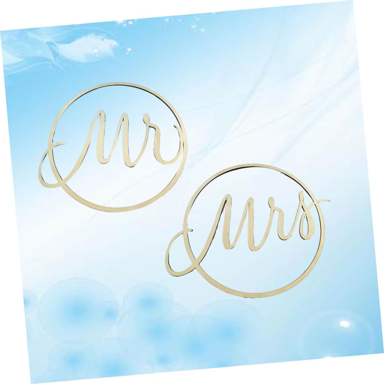 Unique Mr Mrs Wedding Decor Chair Back Hanger Wall Hanging for Home Decor