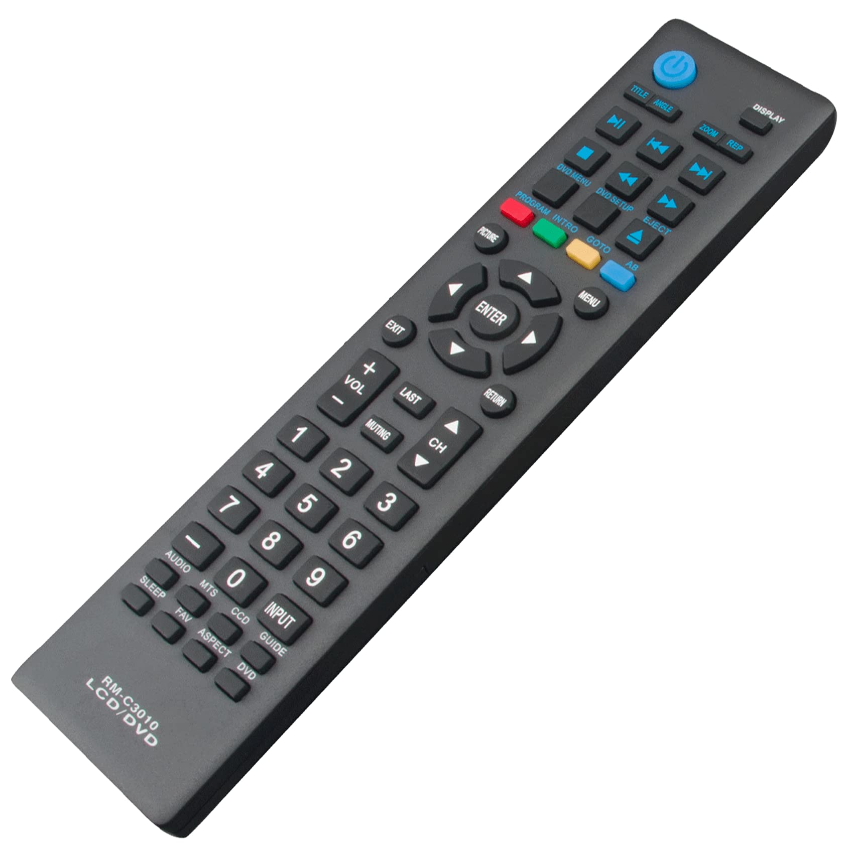 VINABTY RM-C3612 Telecomando di Ricambio Adatto Per BSL JVC EKO TV K40FV K32HV LT-50VD3300S BSL-32T2SV BSL-43T2SV BSL-65T2SV BSL-42T2SV BSL-50T2SV BSL-24T2SV