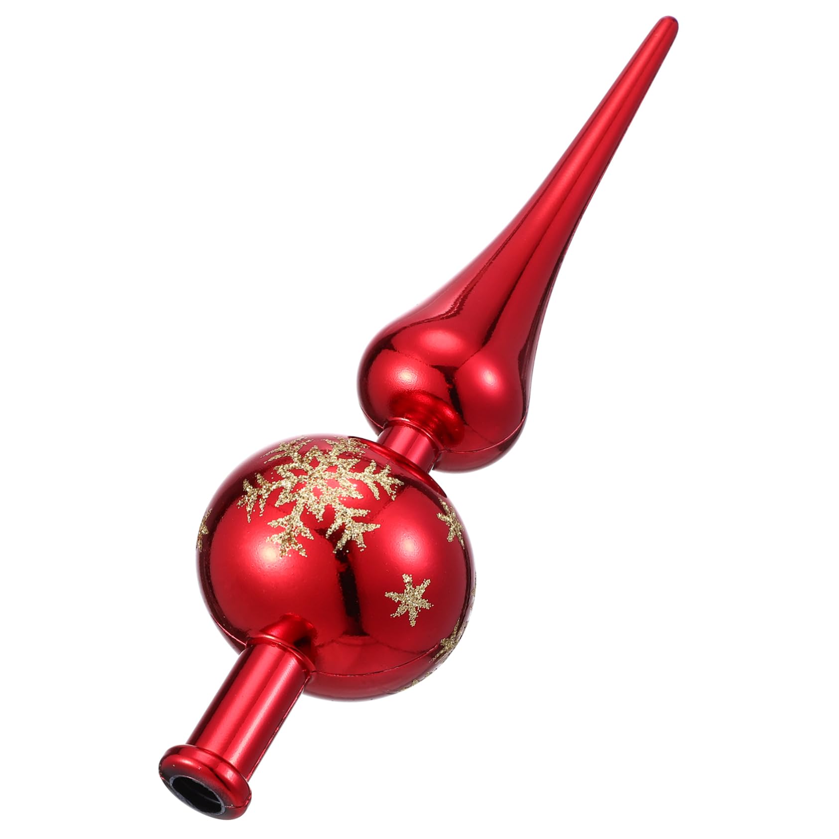Decoración de Navidad para árbol superior PRETYZOOM que no pesa ni se cae