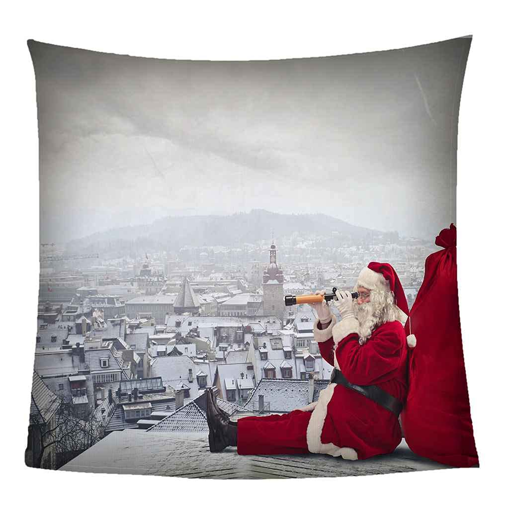 Couverture Noël plaid polaire 130x150cm pour vos soirées hivernales cocooning au salon