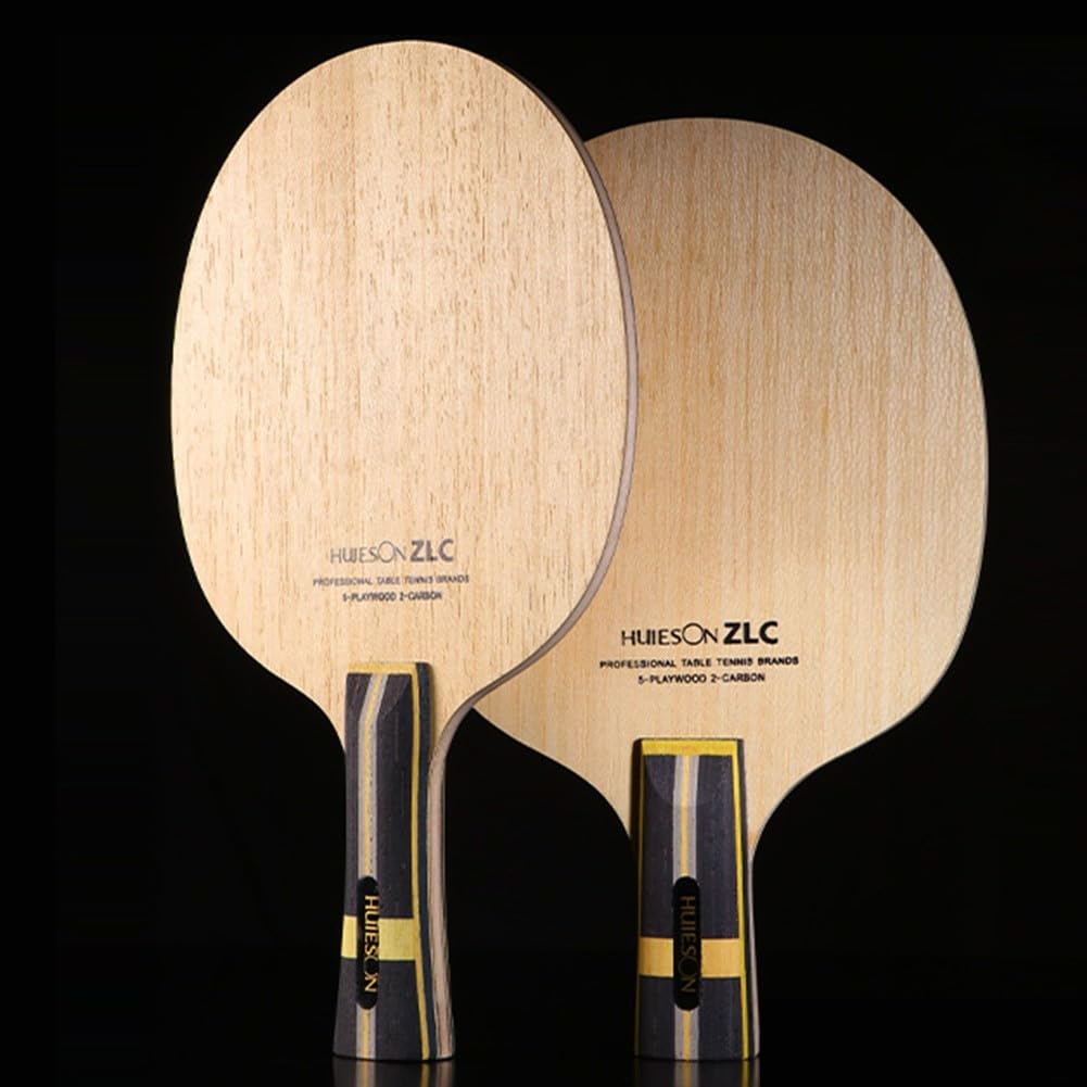 DAZZLEEX Bate de tenis de mesa de madera para entrenamiento profesional, pala de tenis de mesa, bate de para ping pong profesional para entrenamiento de tenis de mesa (mango largo), 2002632123