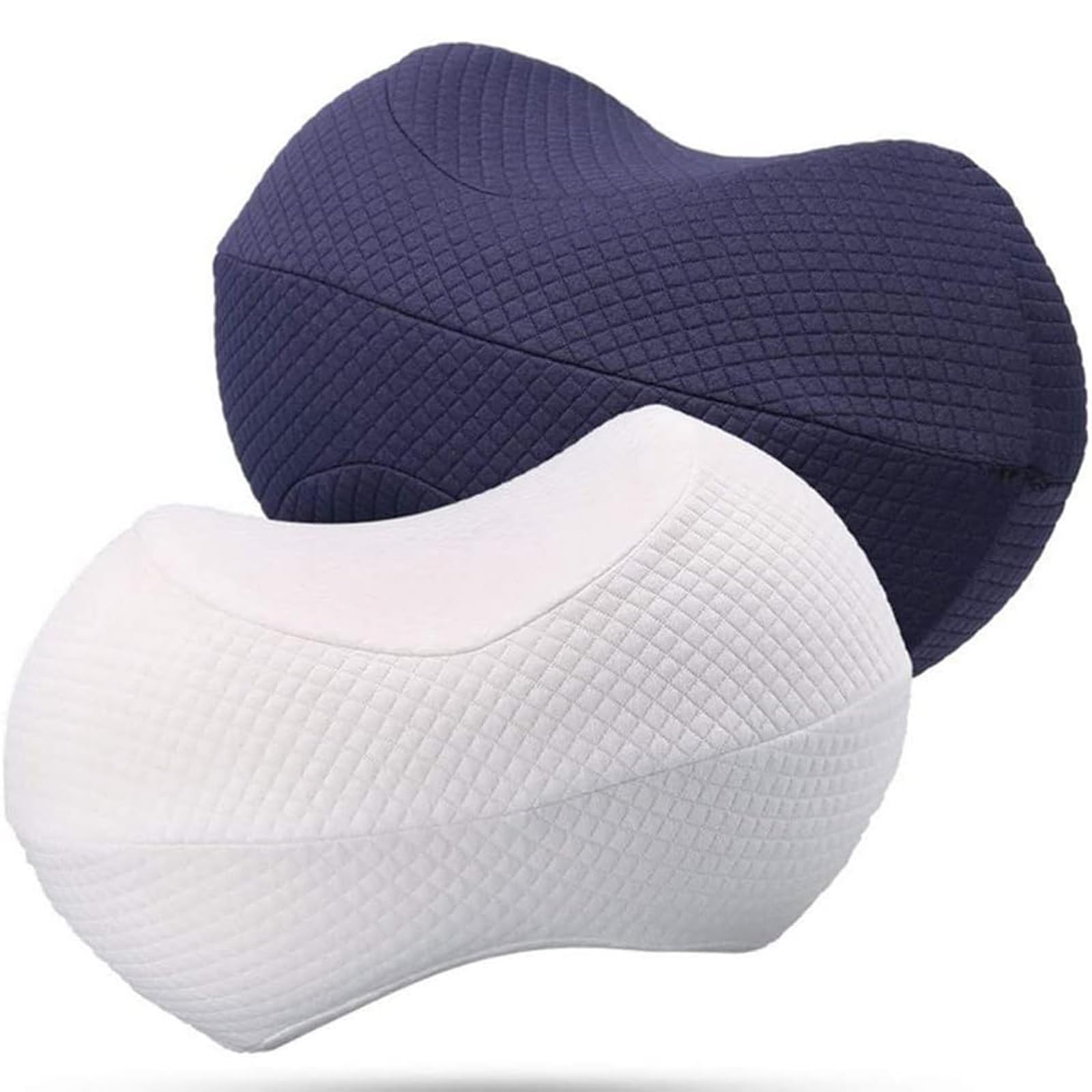 Almohada Ortopédica Para Piernas Para Personas Que Duermen De Lado, Almohadas Para Piernas Para Dormir, Cojín Para Piernas Para Cama De Embarazo Para Espalda, Caderas Y Rodillas, Lavable A Máquina