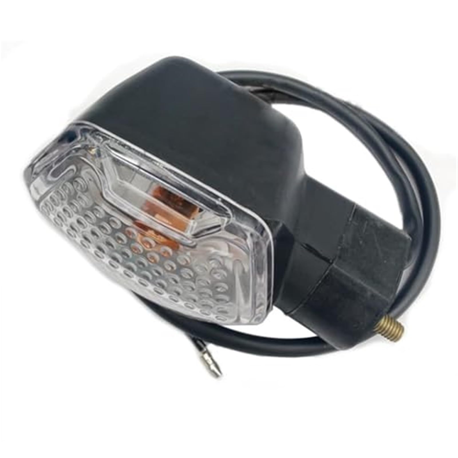 Przednie tylne kierunkowskazy, dla Zoomer-X ZUMA 110C MSX125 Kierunkowskazy motocykla Włącz lampkę kontrolną 12V 10W Kierunkowskaz z przodu i tyłu motocykla(BLACK Front Pair)
