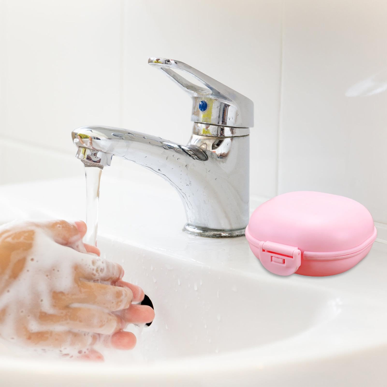 Portasapone Da Viaggio Powerland - Antigoccia, Con Strato Drenante, Design Premiatto