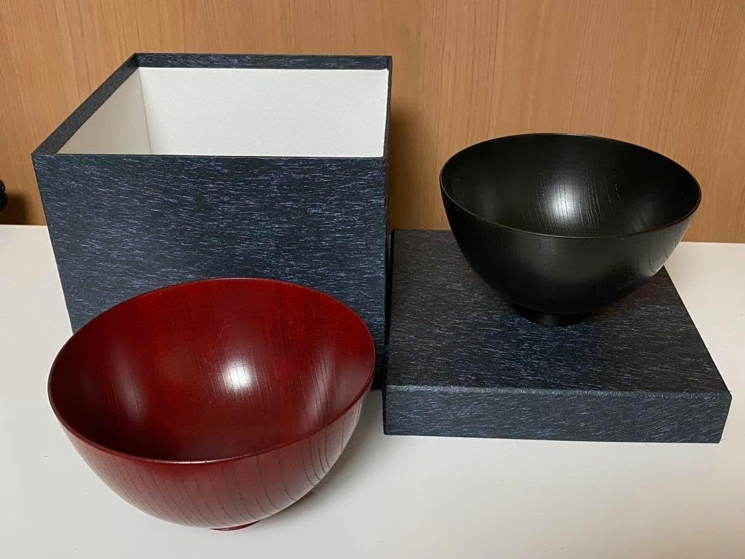 木製漆器 時代輪島塗 菊桐唐草 金蒔絵 溜塗 内黒塗 椀四客 天然木 木製漆器 時代輪島塗 菊桐唐草 金蒔絵 溜塗 内黒塗 椀四客