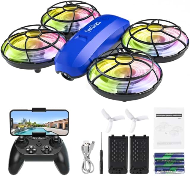 Kids drone with camera and protection