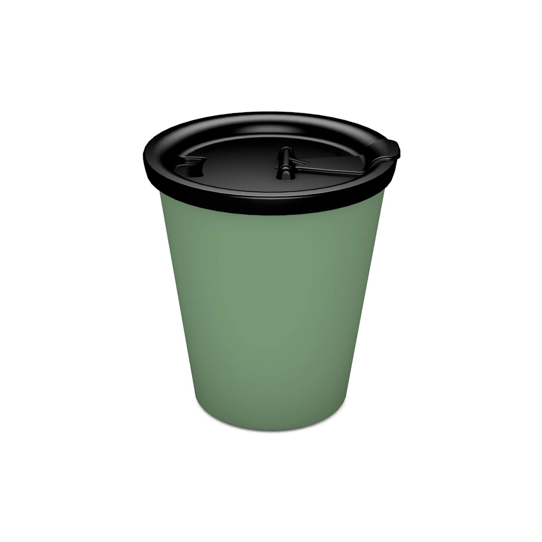 OrnaminCoffee to go Mug 300 ml/10.6 oz Sage with Drinking Lid (Model 1208 + 1214) / Reusable Coffee Cup, eco Cup, Tea Cup