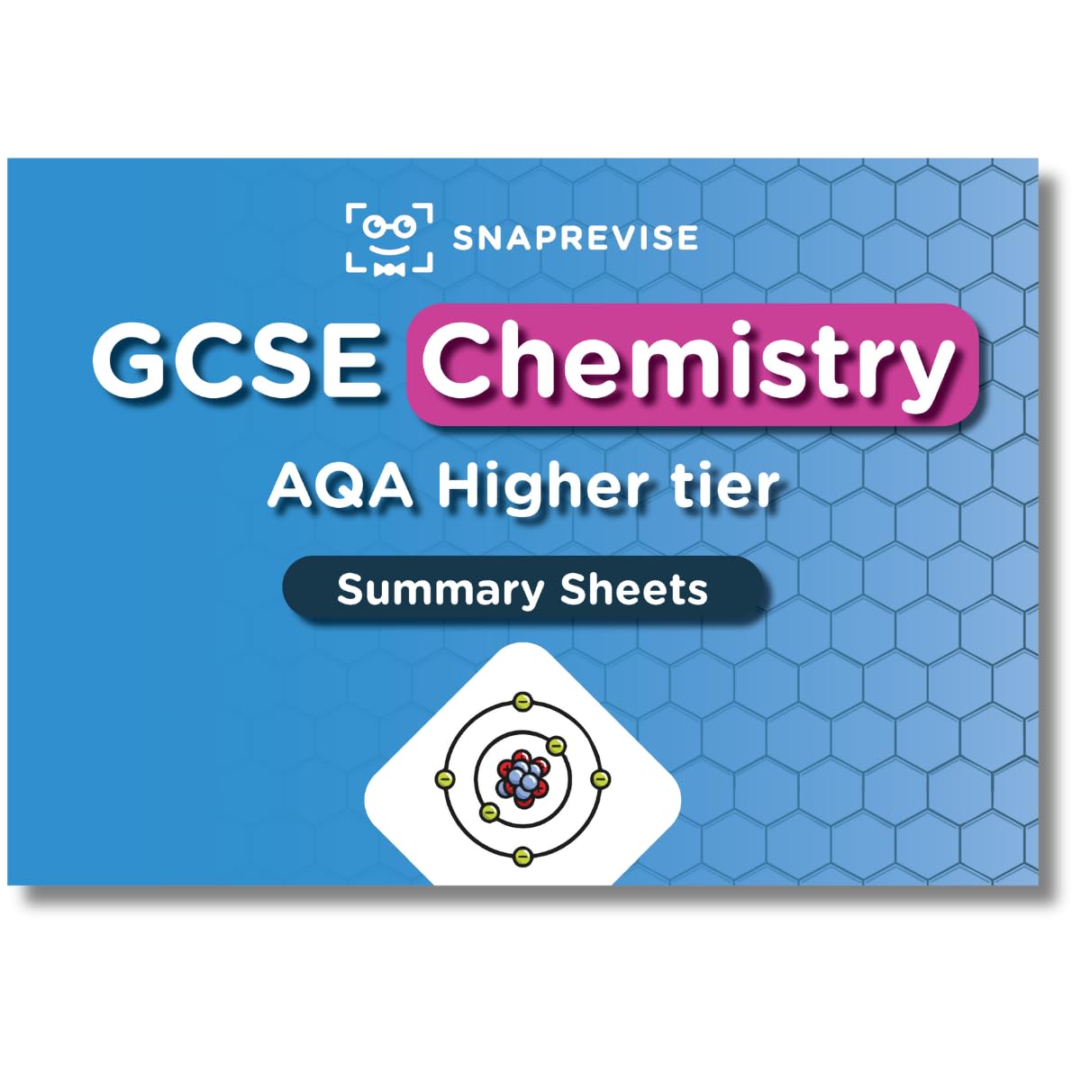 SnapRevise GCSE AQA Chemistry Higher Summary Sheets