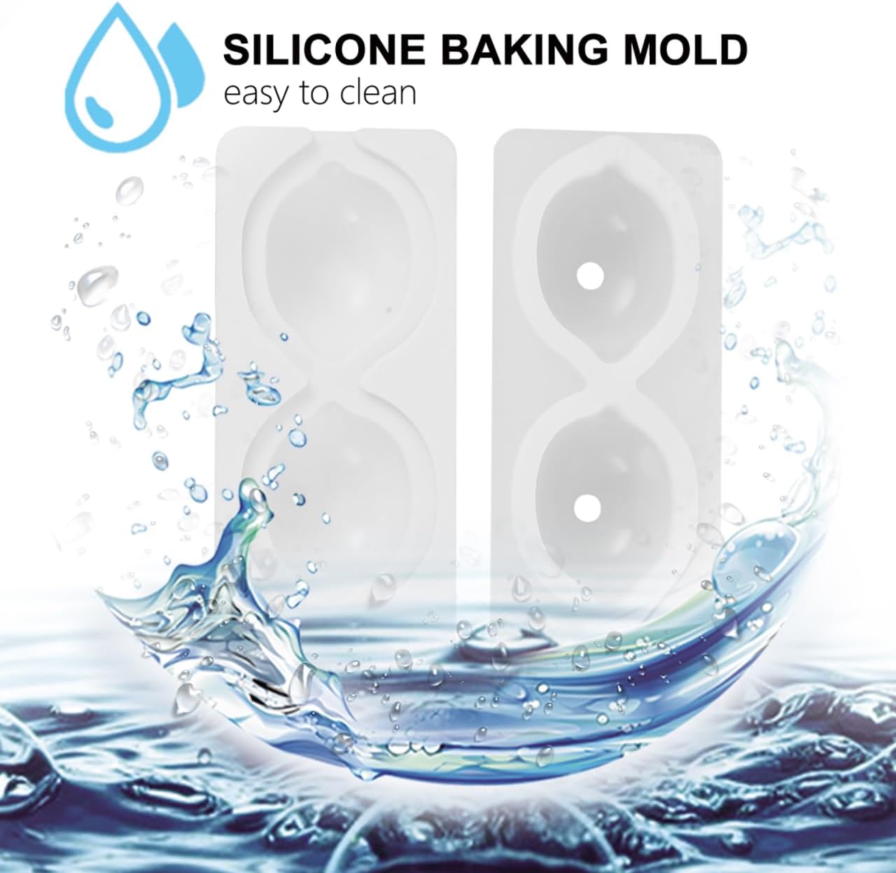 DOITOOL レモン型 シリコン型 3D フルーツ 4個 フレンチ デザート ムース ベーキング型 ケーキ カップケーキ デコレー