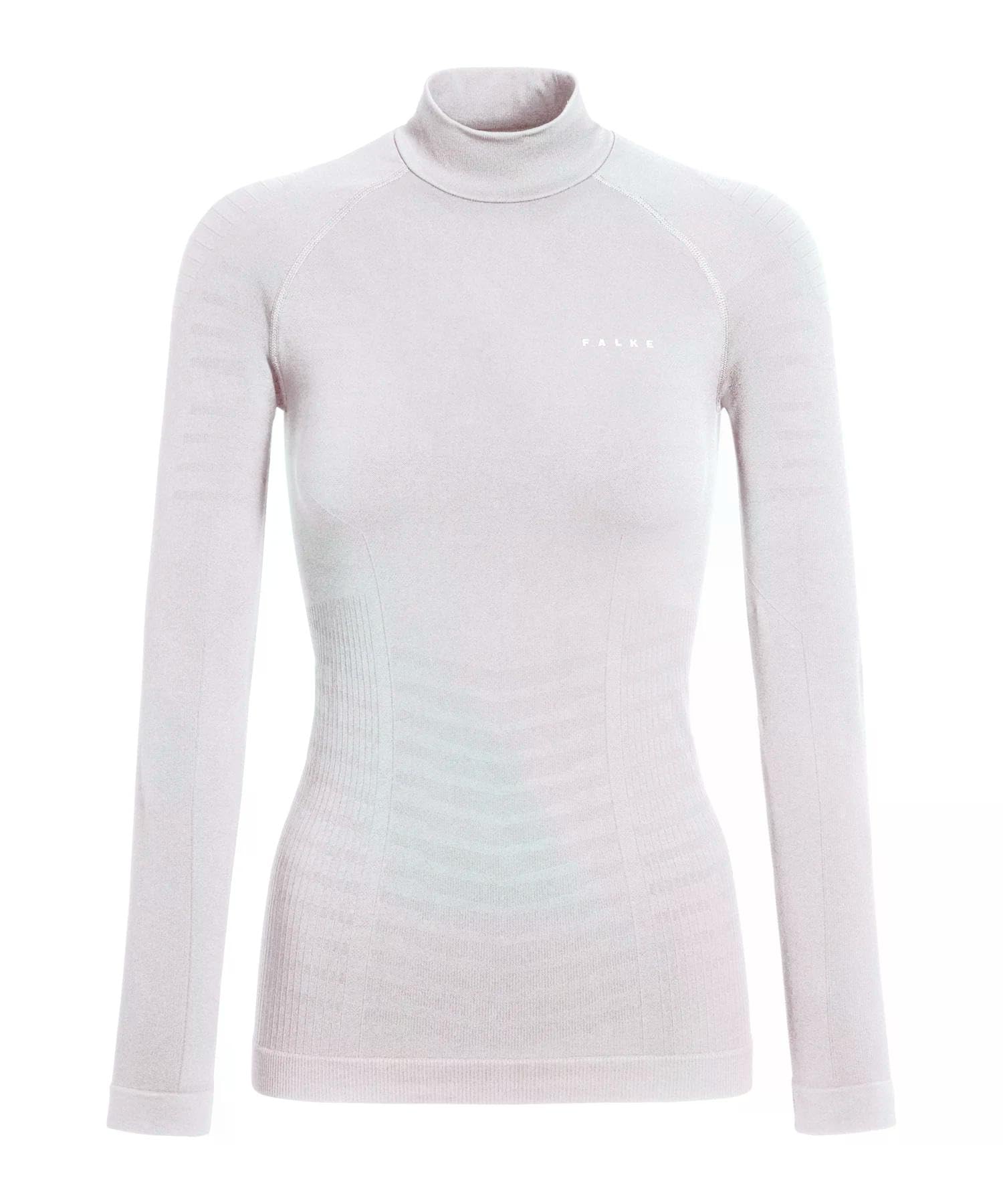 FALKE Mujer Maximum Warm High Neck Camiseta técnica Deportiva Manga Larga para climas fríos a Muy fríos Secado rápido Transpirable sostenible Hilo Funcional 1 Pieza