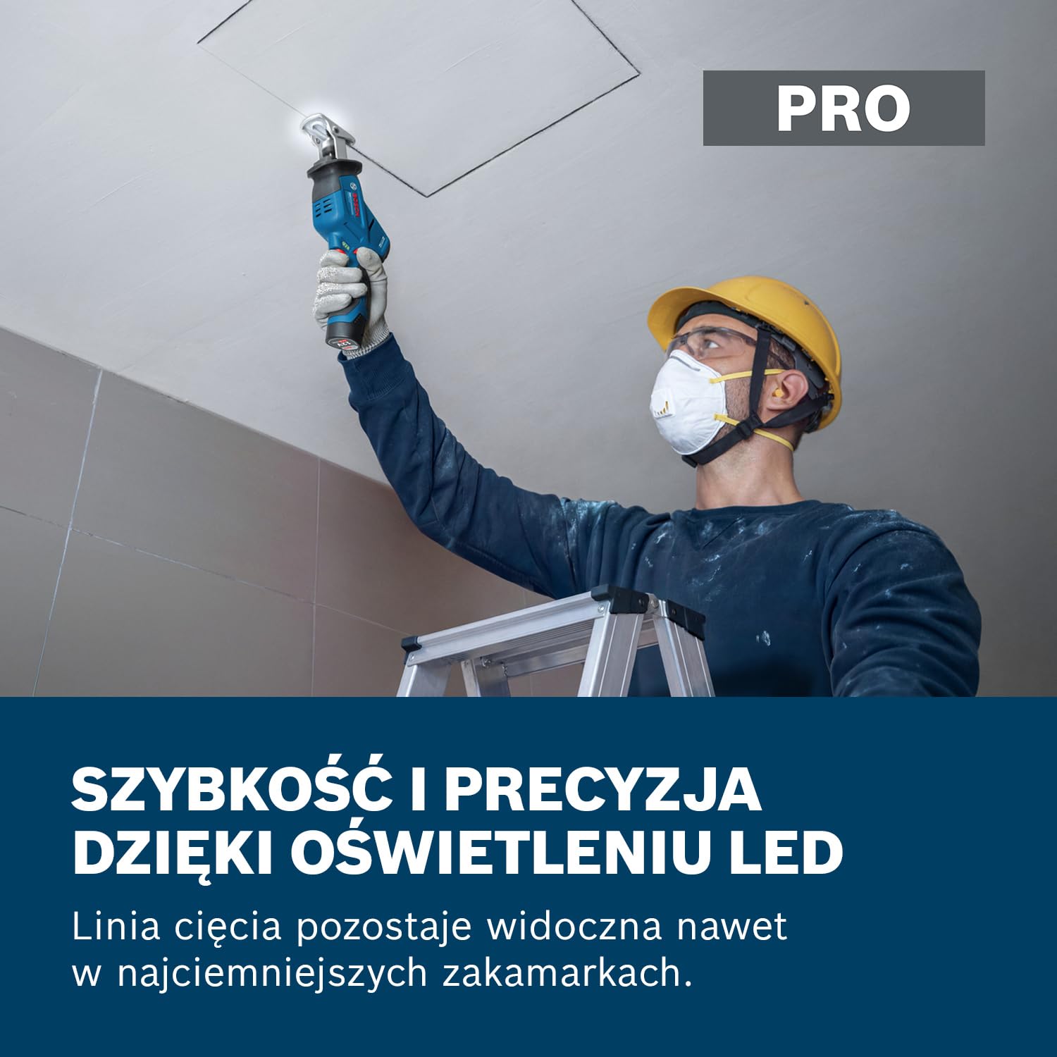 Bosch PRO GSA12V-14-2 piła szablasta w systemie 12 V (brzeszczoty, opakowanie kartonowe)