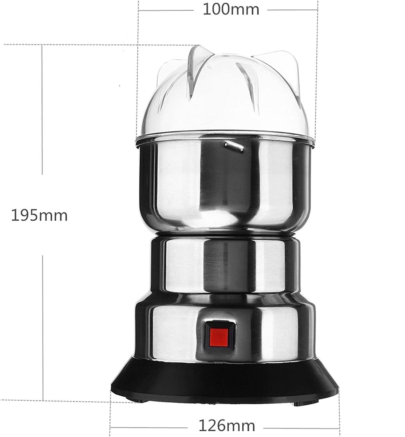 Molinillo Café Oficina Molinillo De Café Eléctrico Cocina Cereales Nueces Frijoles Especias Granos Rectificadora Casero Vintage Moledor de Cafe