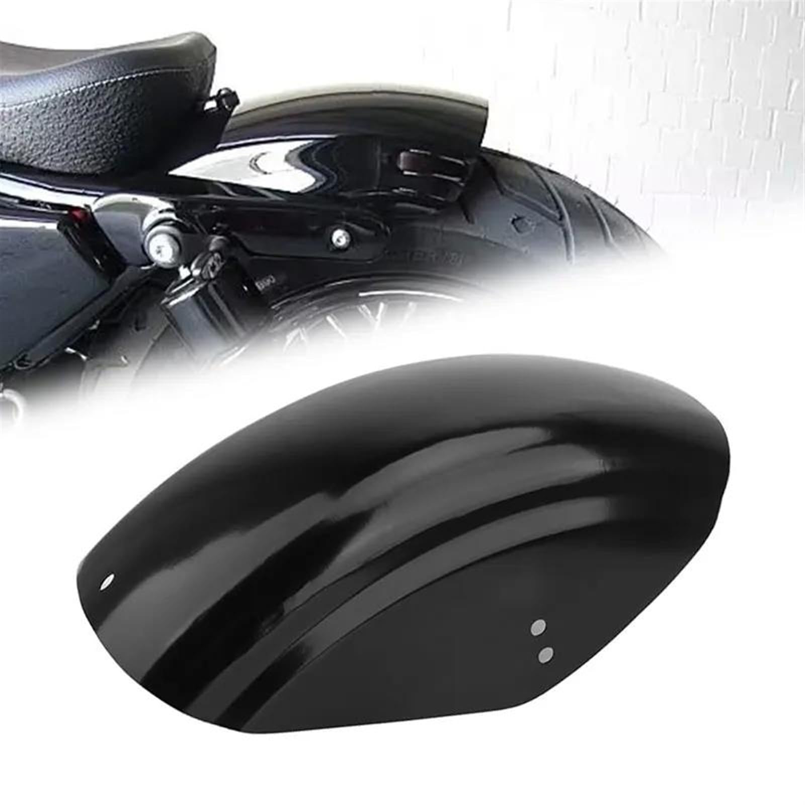 Parafango Motocicletta Per KAWASAKI Per Vulcan universale moto nero parafango posteriore parti parafango Extender Hugger